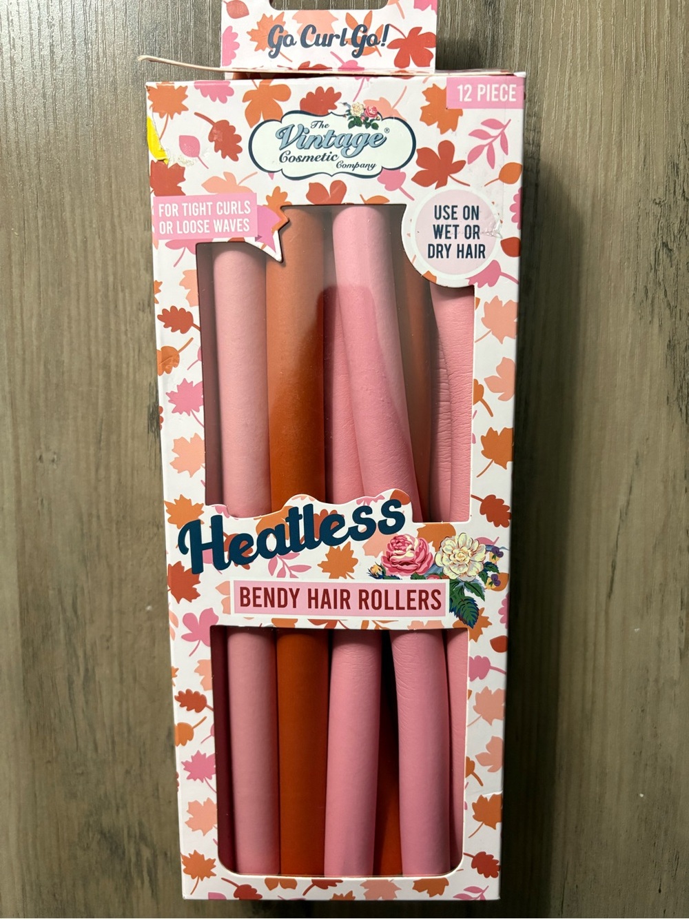 Heartless bendy hair rollers nwt the vintage cosmetic company